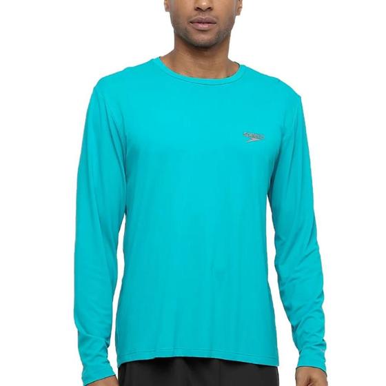 Imagem de Camiseta Speedo Proteção Uv 50+ Masculina Manga Longa