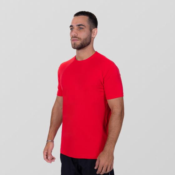 Imagem de Camiseta sport vermelha uv50+