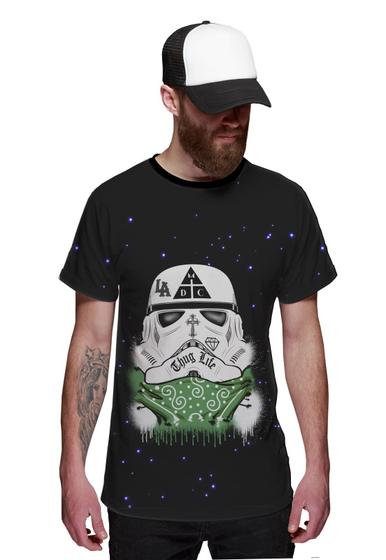 Imagem de Camiseta Star Wars DMC Stormtrooper Damassaclan Thug Life