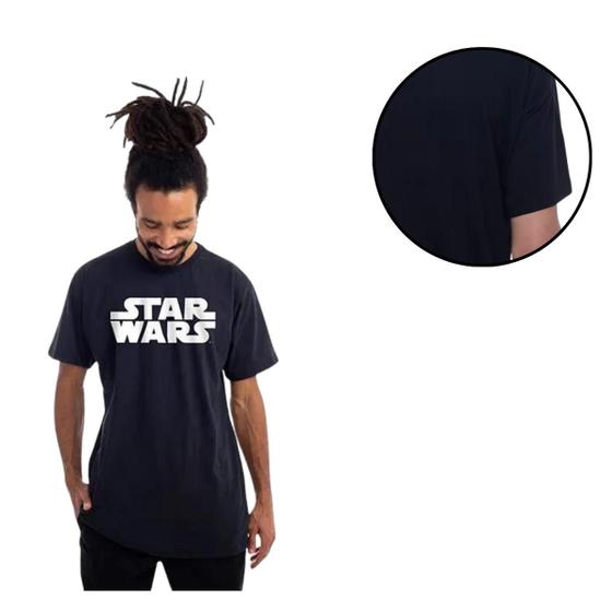 Imagem de Camiseta star wars preto blm