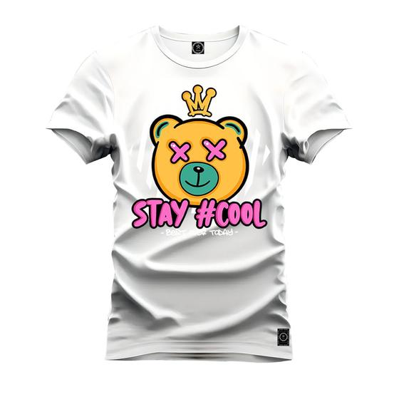 Imagem de Camiseta Stay Cool Estampada Algodão Confortável 30.1 Penteada