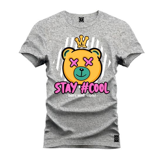 Imagem de Camiseta Stay Cool Estampada Algodão Confortável 30.1 Penteada