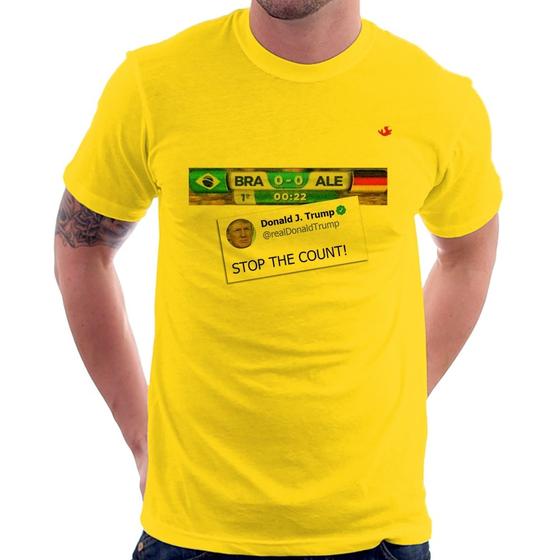 Imagem de Camiseta Stop the Count 7x1 - Foca na Moda