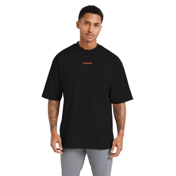 Imagem de Camiseta Streetwear para Academia e Esportes, Modelagem Oversized e Gola Redonda Centauro