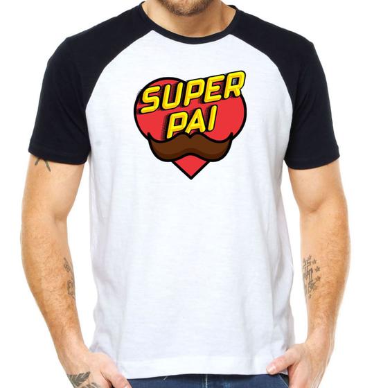 Imagem de Camiseta super pai papai do ano pai heroi paizão camisa