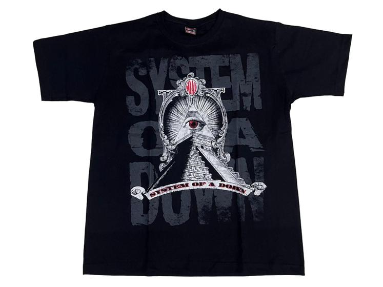 Imagem de Camiseta System Of A Down SOAD Blusa Banda de Rock Adulto Unissex Pz048 BM