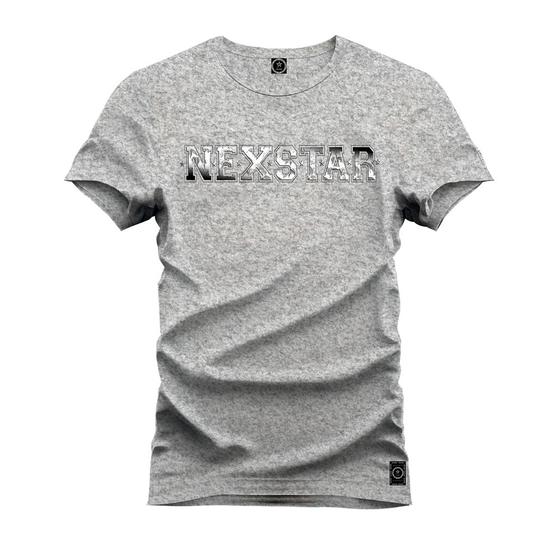 Imagem de Camiseta T-Shirt Algodão 100% Algodão Nexstar Silver