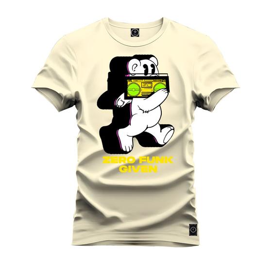 Imagem de Camiseta T-Shirt Algodão 100% Algodão Zero Funk