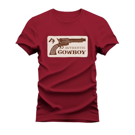 Imagem de Camiseta T-Shirt Algodão Mácia Confortável Estampada Authentic Country