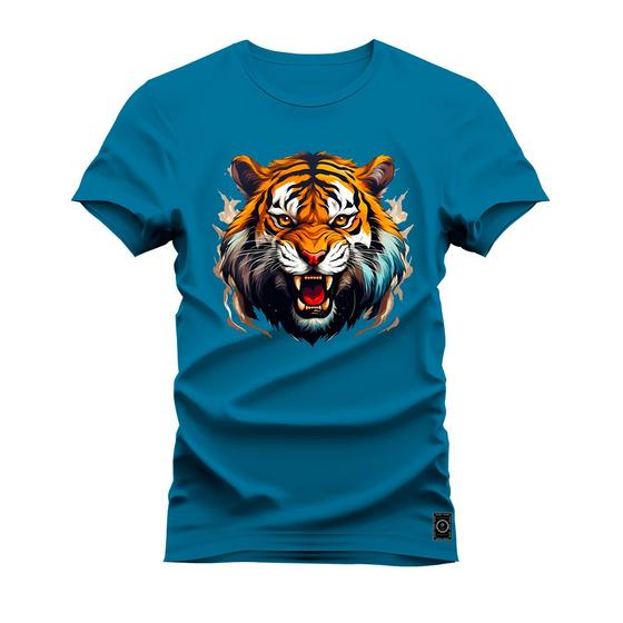 Imagem de Camiseta T-Shirt Algodão Premium 30.1 Rugido