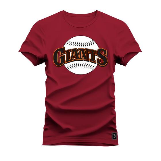 Imagem de Camiseta T-Shirt Algodão Premium Estampada Gigants