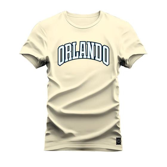 Imagem de Camiseta T-Shirt Algodão Premium Estampada Orlando