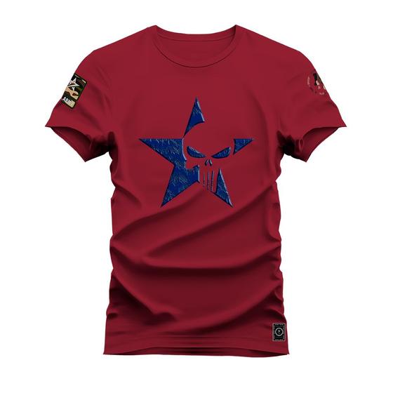 Imagem de Camiseta T-shirt Algodão Unissex Street Estampada Star Guerreiro