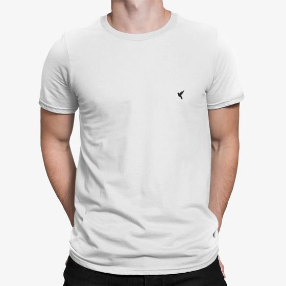 Imagem de Camiseta T-shirt Básica 100% Algodão Malha Premium Masculina