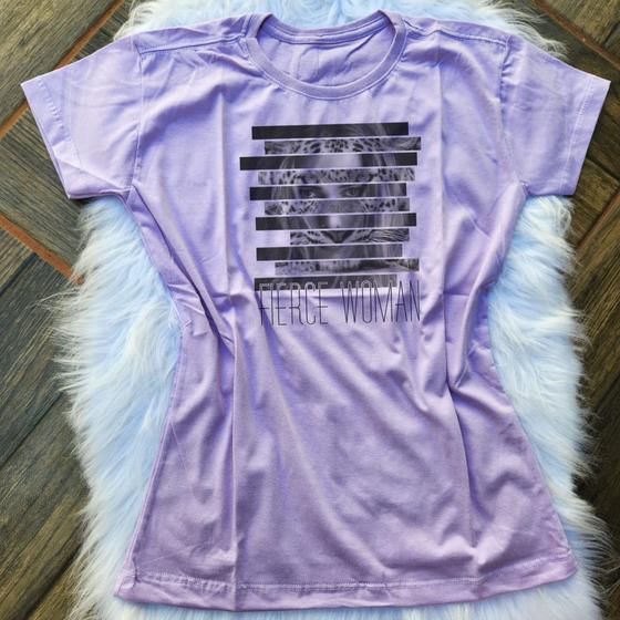 Imagem de Camiseta T-shirt Feminina Várias Cores Blusinha Estampada Para Mulher