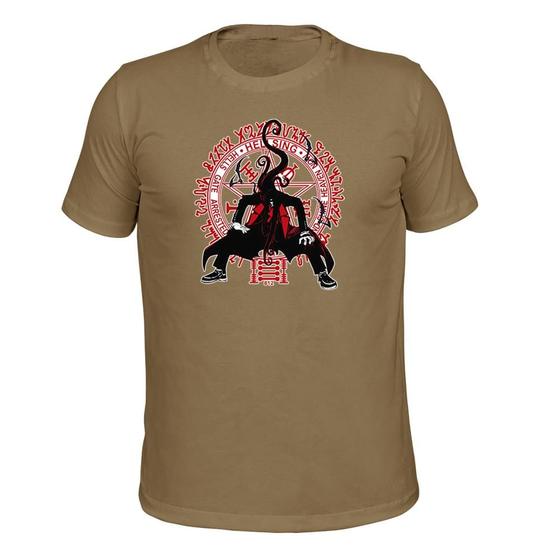 Imagem de Camiseta T-Shirt Malha 30.1 Estampada HellSing