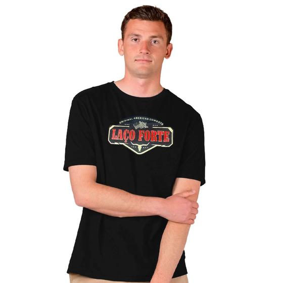 Imagem de Camiseta T-shirt Masculina Estampada Laço Forte Original