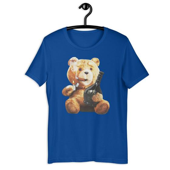 Imagem de Camiseta T-Shirt Masculina Urso Bear Whisky