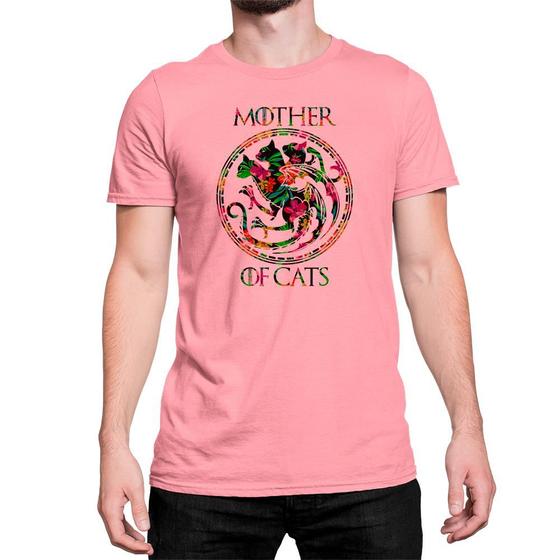 Imagem de Camiseta T-Shirt Mother Of Cats Floral Game Of Thrones Série