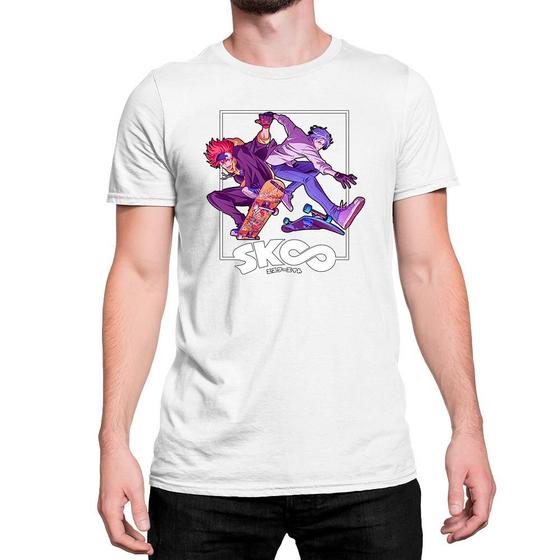 Imagem de Camiseta T-Shirt SK8 The Infinity Skate Personagens Algodão