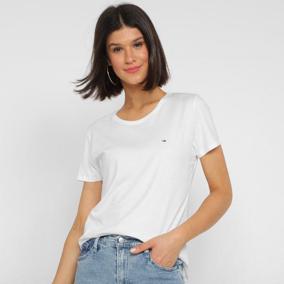 Imagem de Camiseta T-Shirt Tommy Jeans Casual Feminina