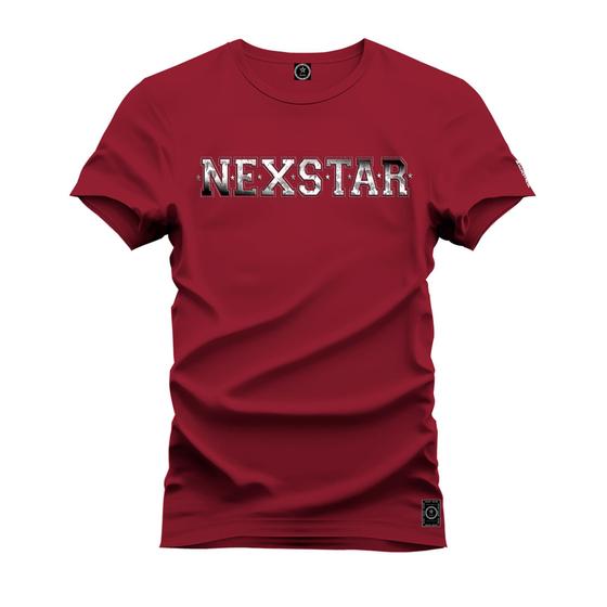 Imagem de Camiseta T-Shirt Unissex Eestampada Algodão Nexstar Silver