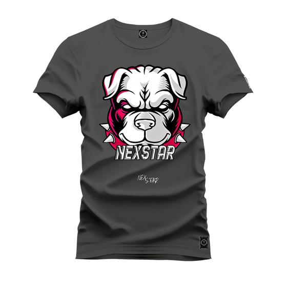 Imagem de Camiseta T-Shirt Unissex Eestampada Algodão Pit Bull Nexstar