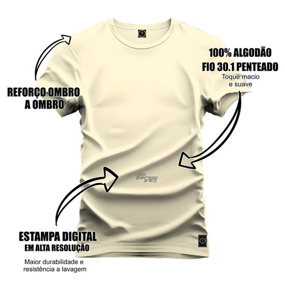 Imagem de Camiseta T-Shirt Unissex Eestampada Algodão Touro Furioso