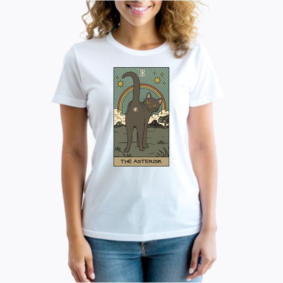 Imagem de Camiseta - Tarot Gatos - O Asterisco