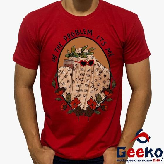 Imagem de Camiseta Taylor Swift 100% Algodão I'm the problem, It's me Pop Geeko