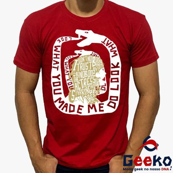 Imagem de Camiseta Taylor Swift 100% Algodão Pop Geeko
