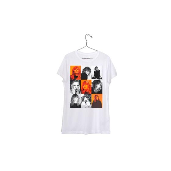 Imagem de Camiseta Taylor Swift 12 para mulheres 100% poliéster