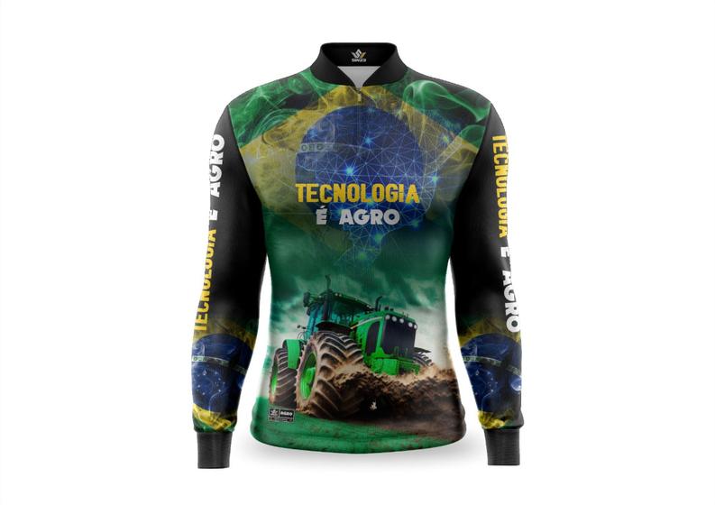 Imagem de Camiseta tecnologia e agro trator proteçao uv 