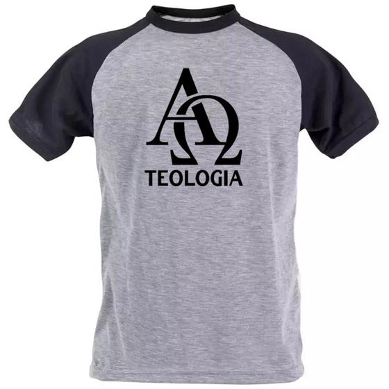 Imagem de Camiseta teologia faculdade curso teólogo camisa