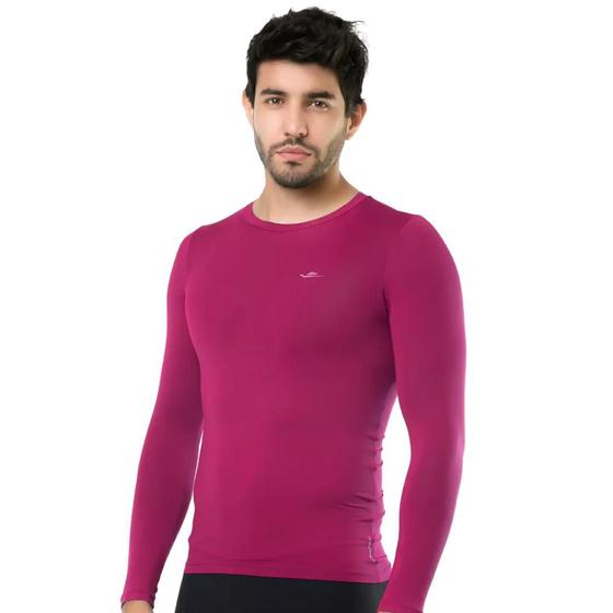 Imagem de Camiseta Térmica Elite Manga Longa Proteção UV 50 Slim Fit GG Pink