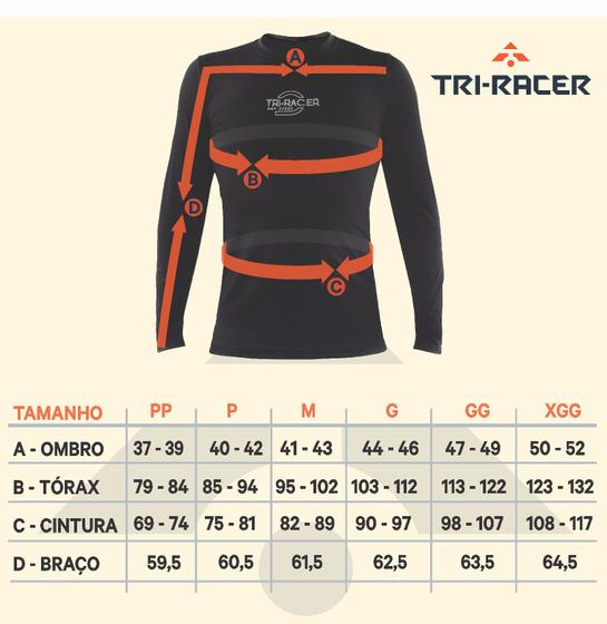 Imagem de Camiseta Térmica Segunda Pele+50 UV Masculino THERM SPEED - Inverno