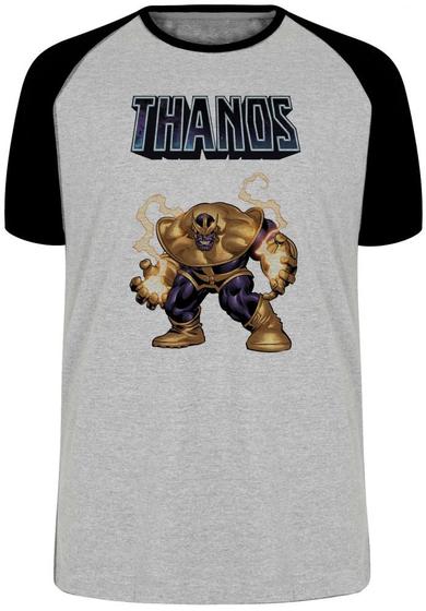 Imagem de Camiseta Thanos Cartoon  Blusa Plus Size extra grande adulto ou infantil