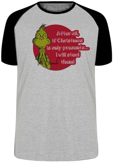 Imagem de Camiseta The Grinch  Blusa Plus Size extra grande adulto ou infantil