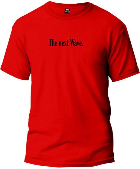 Imagem de Camiseta The Next Wave Masculina Básica Fio 30.1 100% Algodão Manga Curta Premium