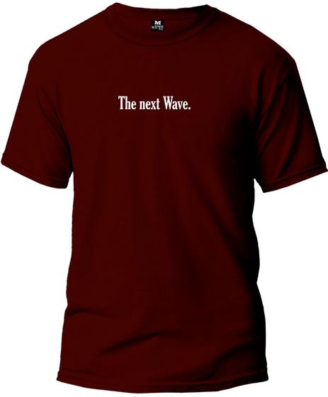 Imagem de Camiseta The Next Wave Masculina Básica Fio 30.1 100% Algodão Manga Curta Premium