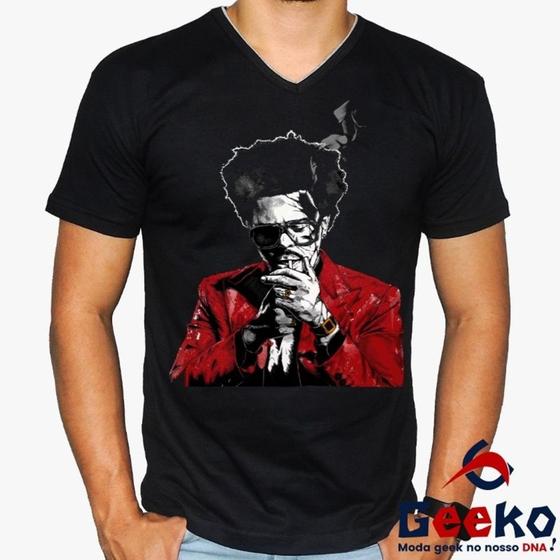 Imagem de Camiseta The Weeknd 100% Algodão Geeko