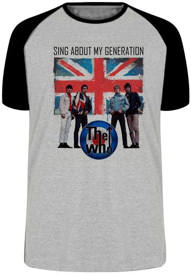 Imagem de Camiseta The Who Banda Blusa Plus Size extra grande adulto ou infantil