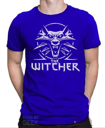 Imagem de Camiseta The Witcher Geralt De Rívia Camisa Lobo Série Jogo