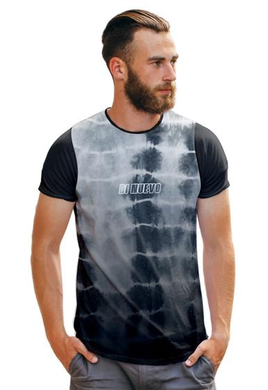 Imagem de Camiseta Tie Dye Cinza e Preto Di Nuevo Masculina