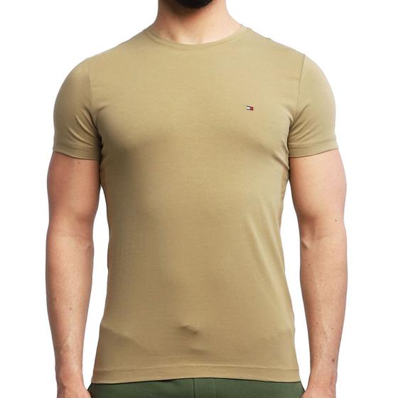 Imagem de Camiseta Tommy Hilfiger Essential Cotton Tee Bege