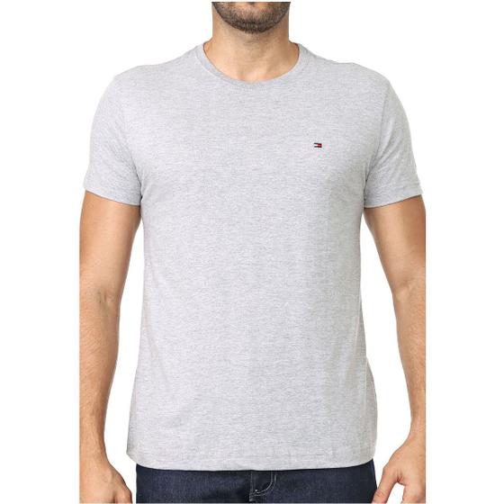 Imagem de Camiseta Tommy Hilfiger Essential Cotton Tee Cinza