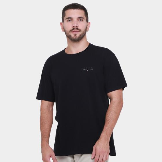 Camiseta Tommy Hilfiger Linear Chest Masculina