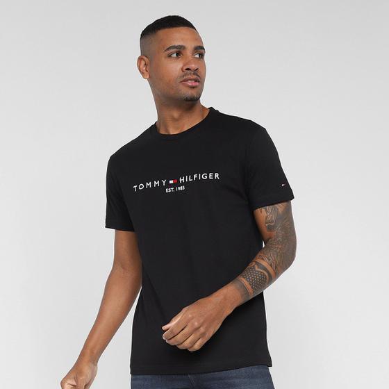 Imagem de Camiseta Tommy Hilfiger Logo Masculina