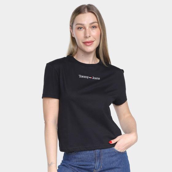 Imagem de Camiseta Tommy Jeans AB Tjw Cls Serif Linear Feminina