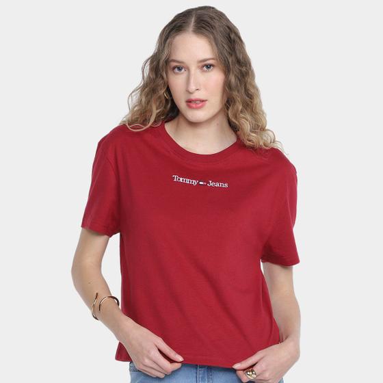 Imagem de Camiseta Tommy Jeans AB Tjw Cls Serif Linear Feminina